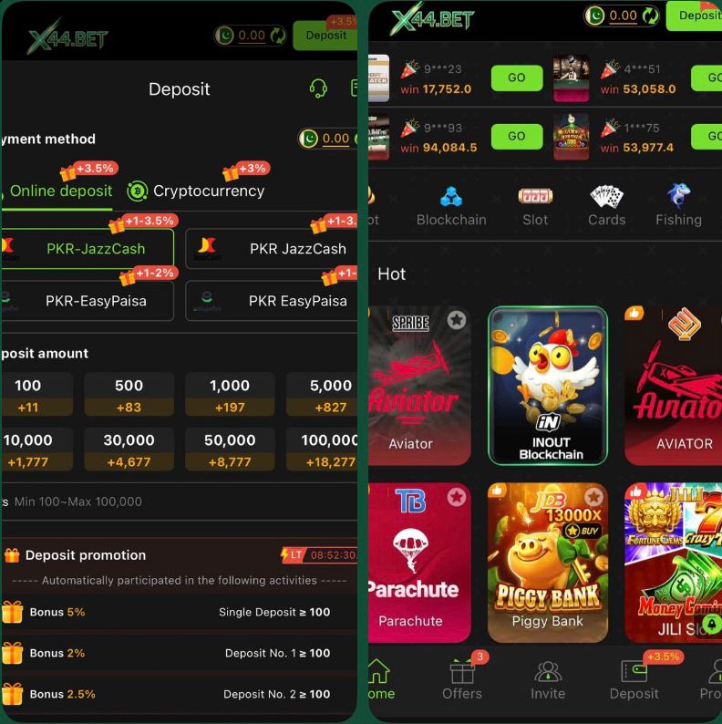 x44 bet game